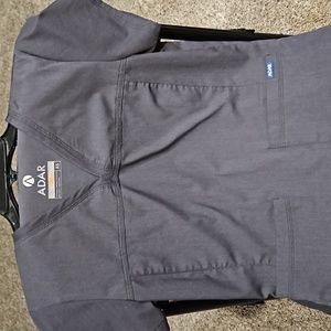 Charcoal gray Adar scrub set